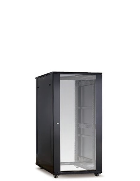 Armario Avant, 24U, 600x1000, puerta de cristal