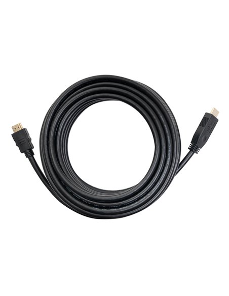 Cable HDMI activo 2.0 A/V digital de alta calidad y contactos dorados. Resolución UHD 4K@60Hz. Ancho banda 18 Gbps. 28 AWG, 10m