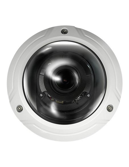 Cámara domo IP 2 Mp, Hikvision, sensor 1/3", lente varifocal motorizada 2.8~12 mm autofocus, IR 30 metros, PoE, IP67