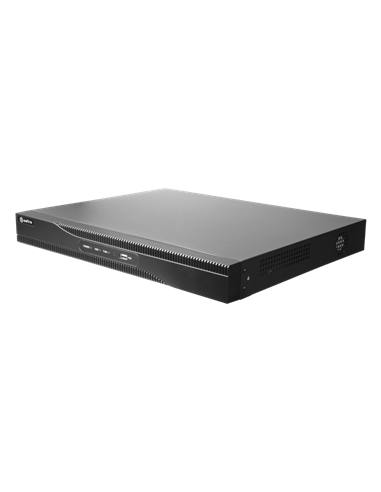 NVR Grabador para cámaras IP, 16 Canales. Resolución máxima 8 Mpx. Espacio para 2 HDD
