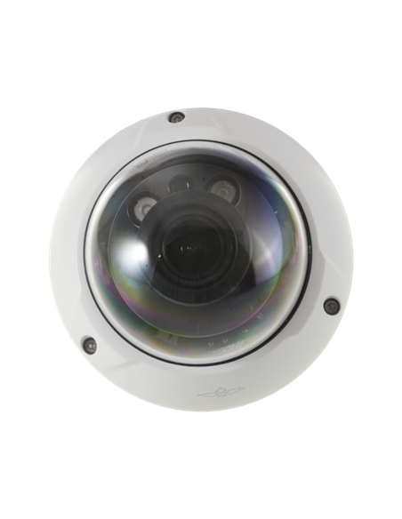 Cámara domo IP HD 4 Mp, sensor 1/3", lente varifocal motorizada 2.8~13.5 mm, autofocus, IR 40 metros, IP67